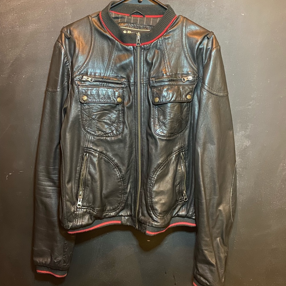 Buckler by Andrew Buckler Leather Jacket